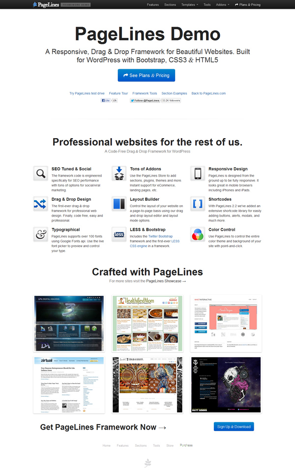 PageLines - WordPress framework
