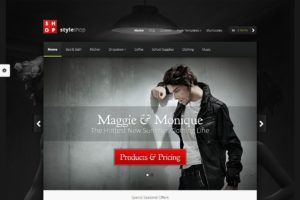 StyleShop - ecommerce šablona pro WordPress od Elegant Themes